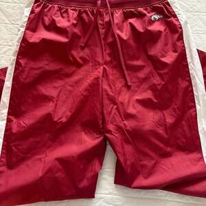 Vintage University of Arkansas Razorbacks Team Issue Windbreaker Track Pant